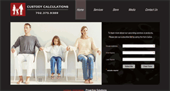 Desktop Screenshot of custodycalculations.com